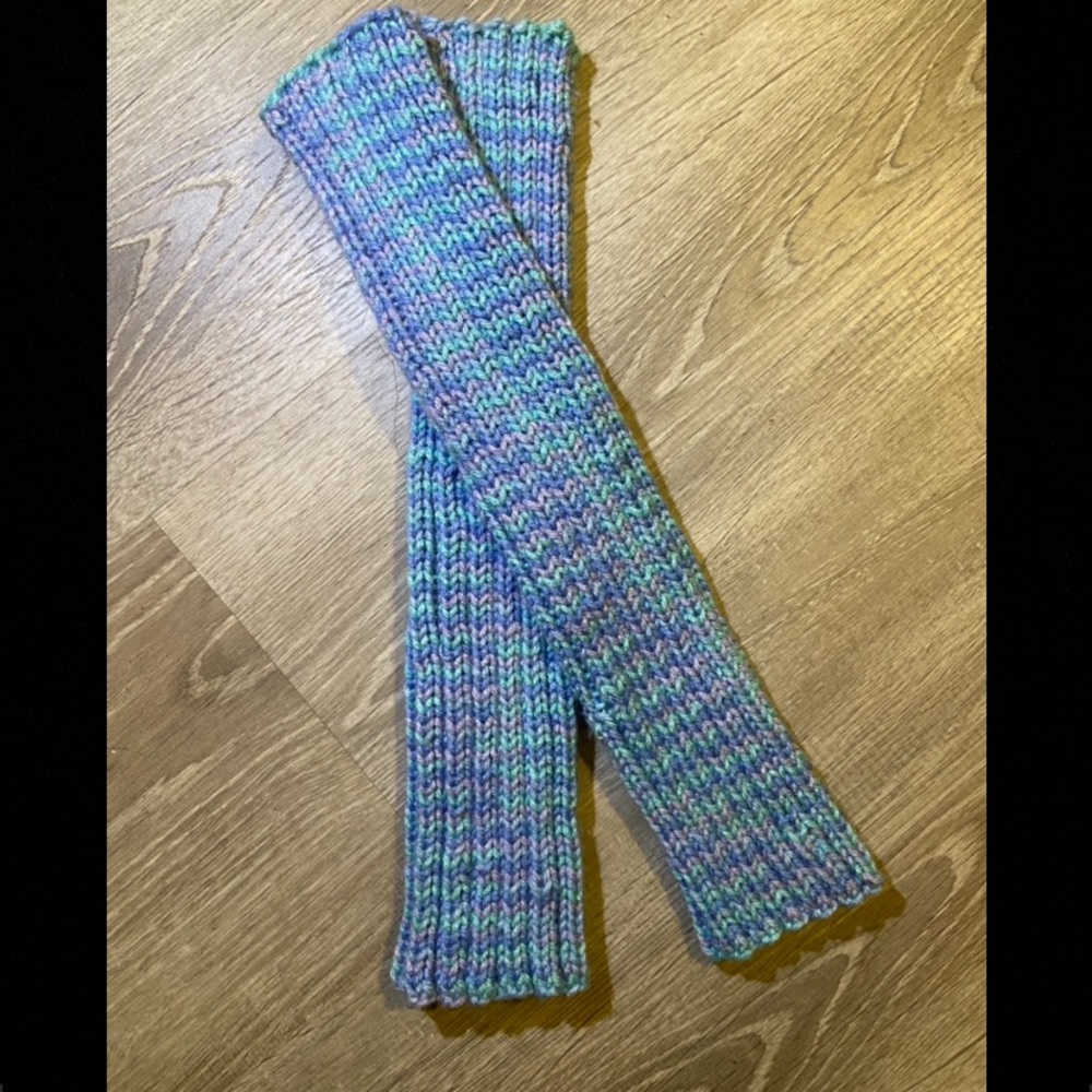 SOLD!!! Knitted Ballet Leg Warmers - Child size 8 - Women’s S